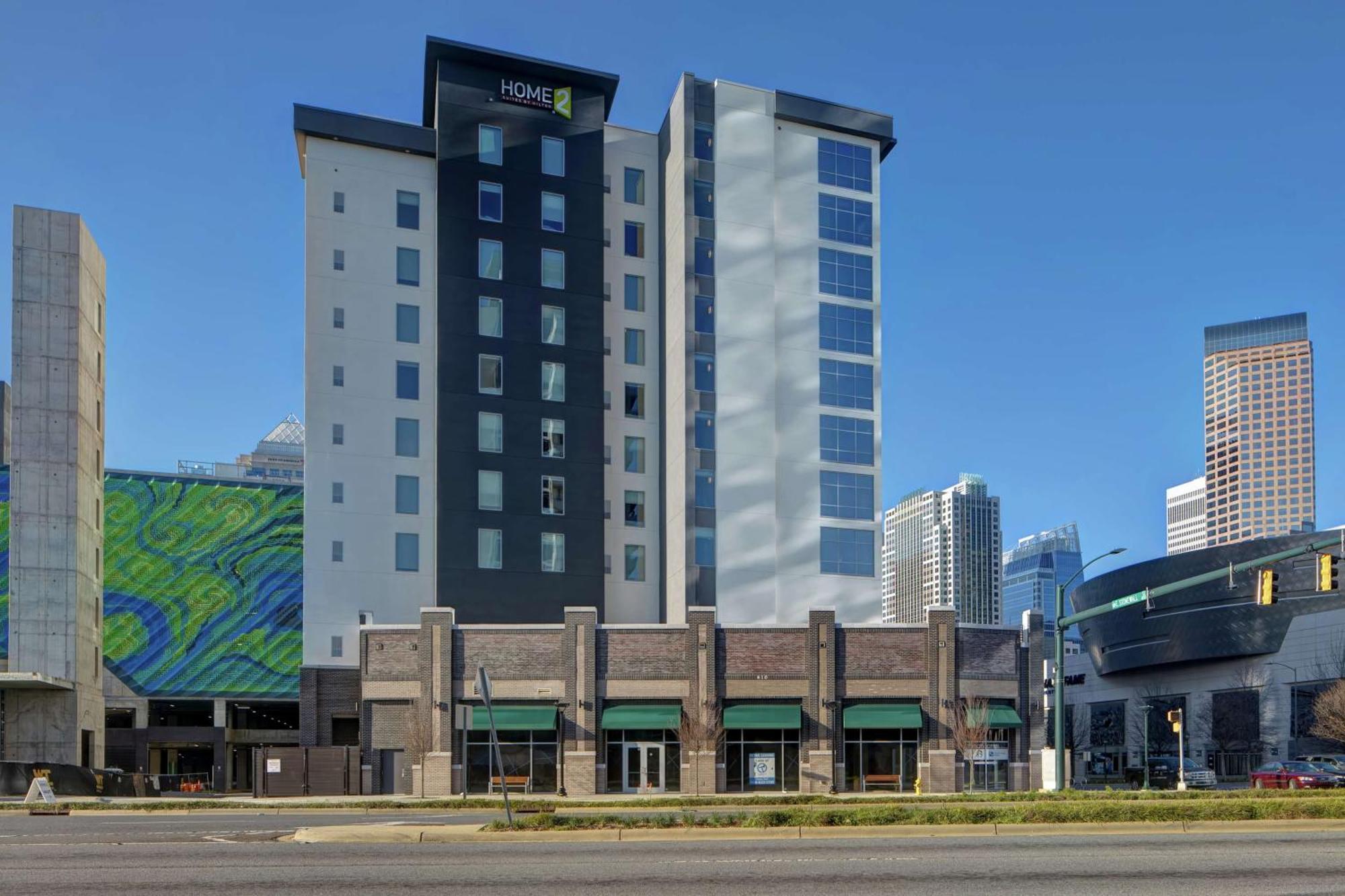Home2 Suites By Hilton Charlotte Uptown Экстерьер фото